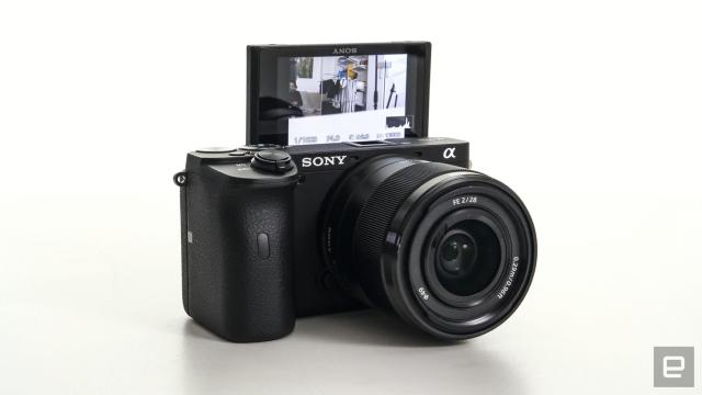 29% off Sony A6600 mirrorless APS-C camera with 4K video and 5