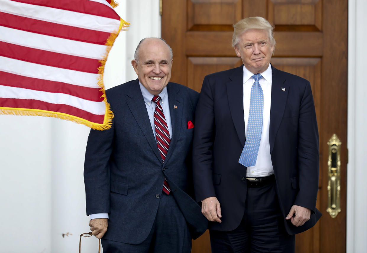 Image: Donald Trump, Rudy Giuliani (Carolyn Kaster / AP file)