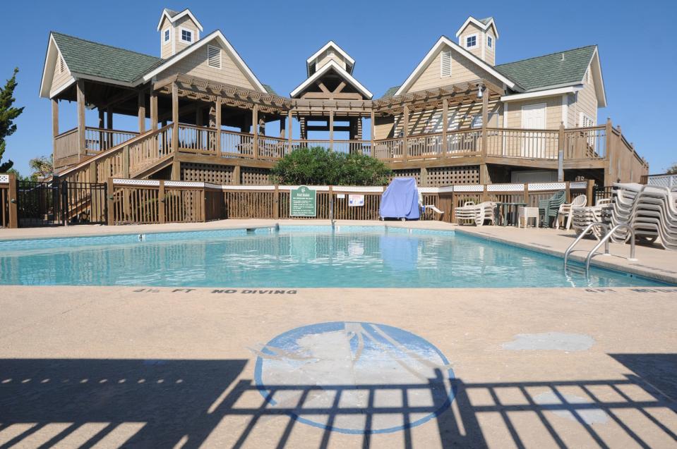 The St. James Beach Club is located at 123 Southeast 72nd Street in Oak Island.