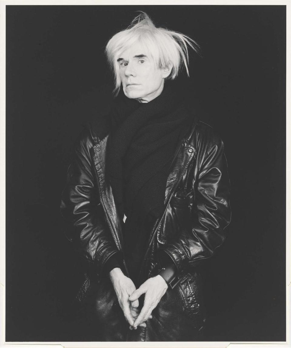 Robert Mapplethorpe, born Queens, New York, United States 1946, died Boston, Massachusetts, United States 1989, Andy Warhol, 1986, New York, gelatin-silver photograph, 61.0 x 51.0 cm; Purchased 1989, National Gallery of Australia, Canberra.