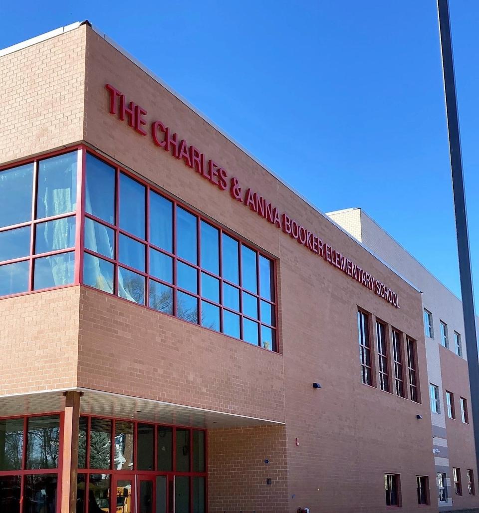 Charles and Anna Booker Elementary School has 41 classrooms, an art room, a vocal music room, an instrumental music room, a technology lab, a science demonstration room, a computer lab, a gymnasium, a cafeteria, a media center, a playground and a basketball court.