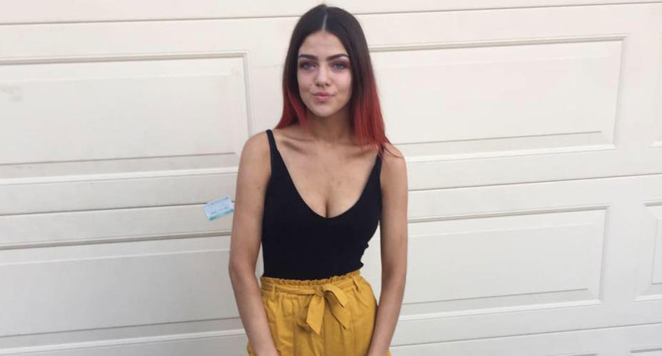 Nikkita-Lee Wells, 17, died in what’s believed to be a drag race crash in Melbourne’s southeast. Source: Facebook/ Nikkita-Lee Wells