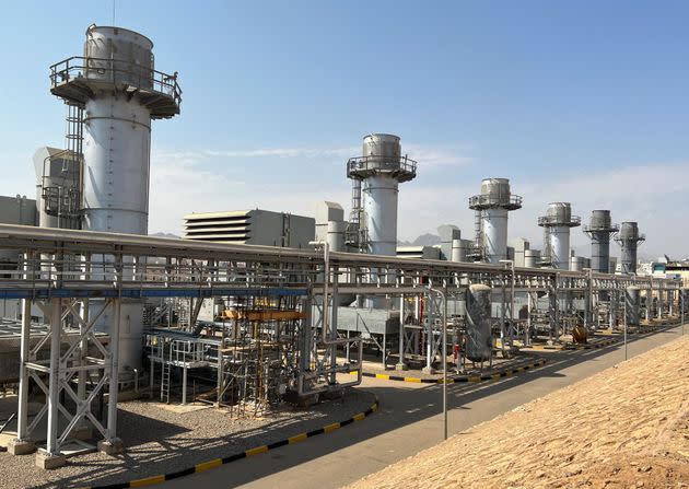 Electricity generation turbines partially fueled by green hydrogen are part of a new project ahead of next month's United Nations COP27 climate summit in Sharm El-Sheikh, Egypt. (Photo: Sayed Sheasha via Reuters)