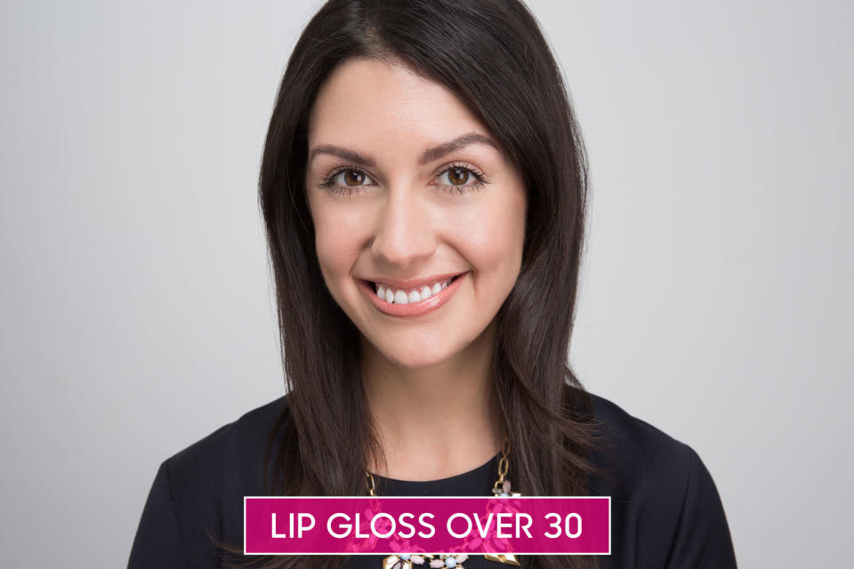 Rule #6: Women over 30 shouldn't wear lip gloss.