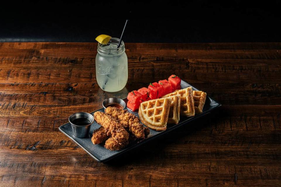 Chicken and Waffles from Link & Pin.