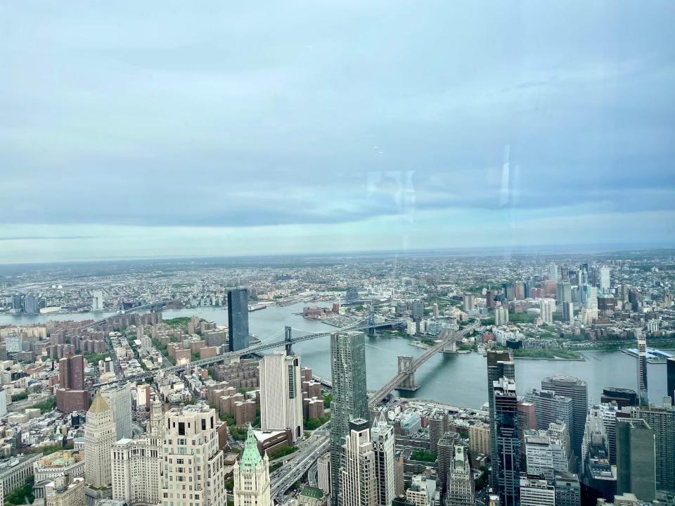 A view from One World Observatory.
