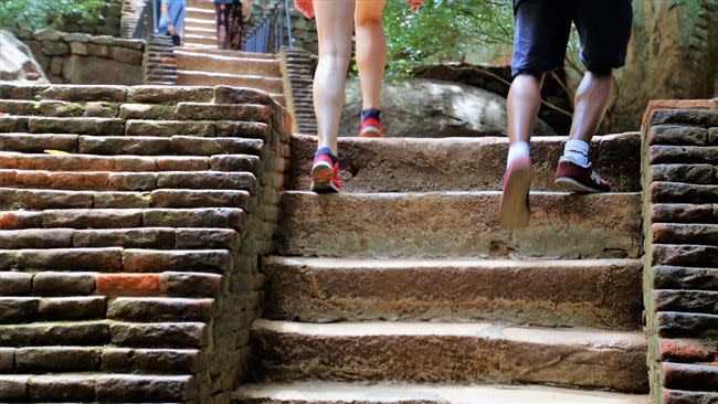 爬樓梯對身體的健康狀況有益。（示意圖／翻攝自Pixabay）