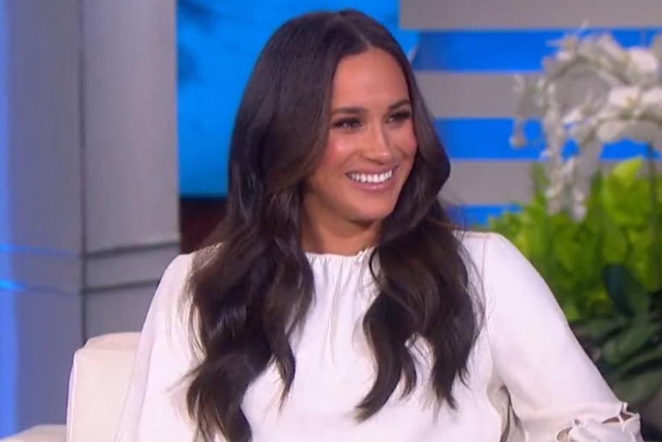 Meghan Markle on the Ellen DeGeneres show (Ellen DeGeneres/Twitter)