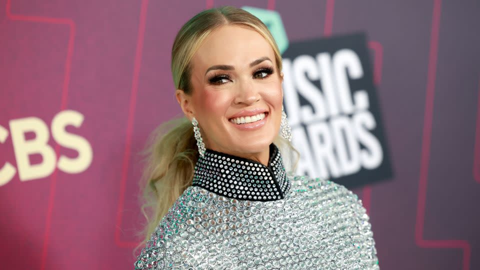 Carrie Underwood at the CMT Awards in 2023. - Emma McIntyre/Getty Images for CMT