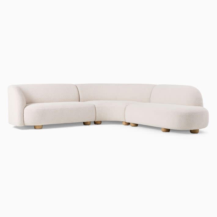 <p><a href="https://go.redirectingat.com?id=74968X1596630&url=https%3A%2F%2Fwww.westelm.com%2Fproducts%2Flaurent-3-piece-bumper-chaise-sectional-h12102&sref=https%3A%2F%2Fwww.esquire.com%2Flifestyle%2Fg60455727%2Fbest-curved-sofas%2F" rel="nofollow noopener" target="_blank" data-ylk="slk:Shop Now;elm:context_link;itc:0;sec:content-canvas" class="link ">Shop Now</a></p><p>Laurent 3-Piece Bumper Chaise</p><p>westelm.com</p><p>$3297.00</p>