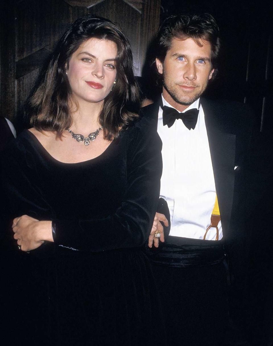 Actress Kirstie Alley and actor Parker Stevenson attend the Eighth Annual CableACE Awards on January 20, 1987