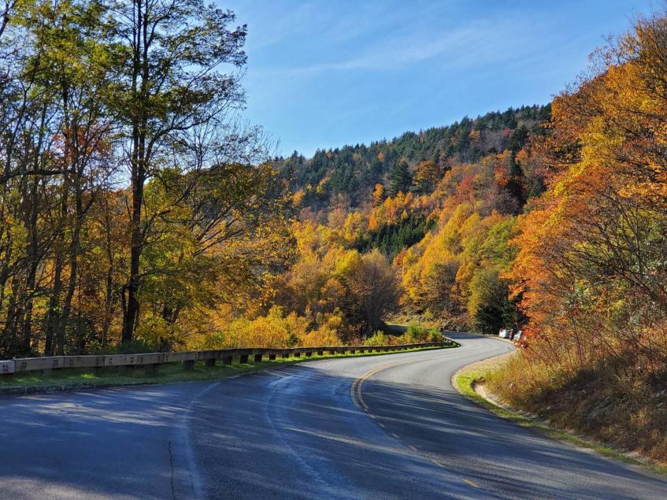 Take in the fall scenery with rides and hikes throughout the Blue Ridge Mountains.