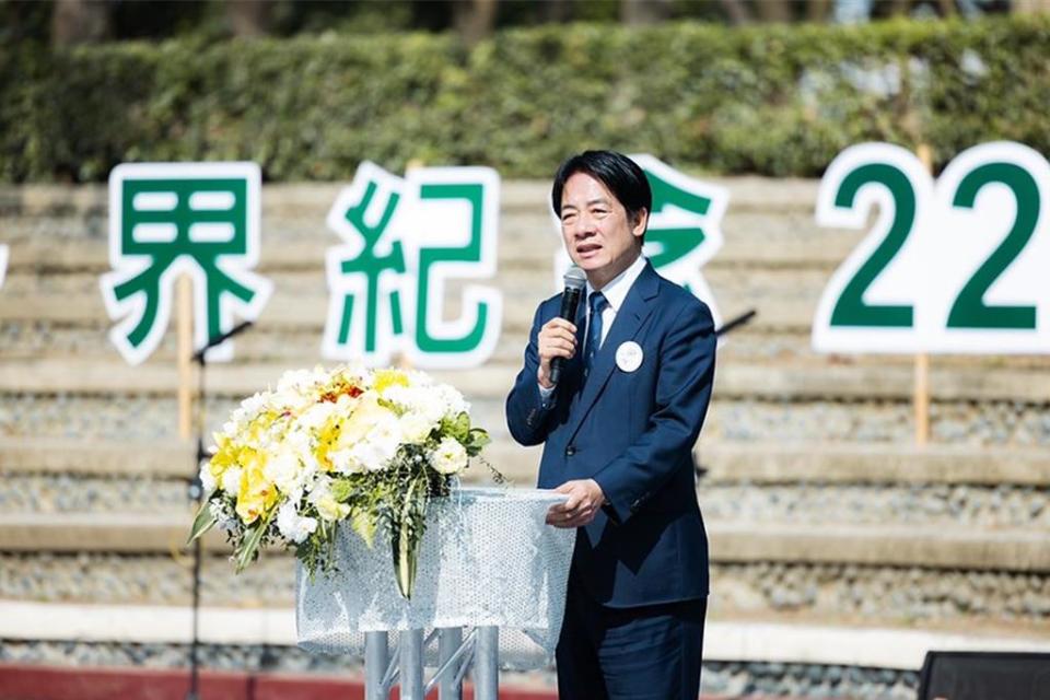 副總統賴清德28日前往台南出席「台南市各界紀念二二八事件77周年和平追思會」。圖／總統府提供