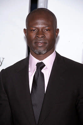 Djimon Hounsou at the New York premiere of Paramount Vantage's A Mighty Heart