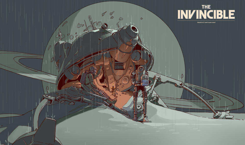 Making The Invincible; a robot tank with spider-like legs