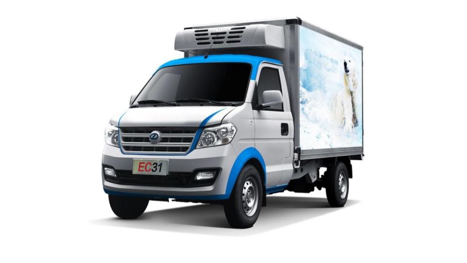 圖為DFSK EC31冷凍車。(圖片來源/ DFSK)