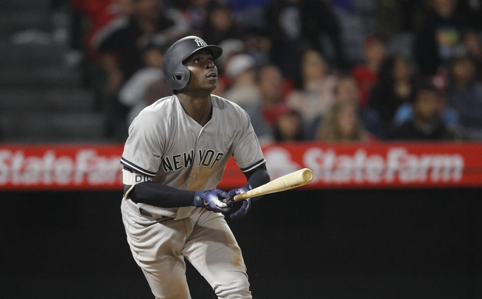 Didi Gregorius has for the month of April been about the best player in the game: a .340 hitter, 10 home runs, 30 RBIs. (AP)