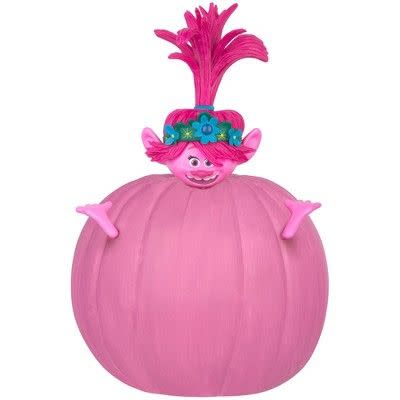 4) Trolls Poppy Pumpkin Decorating Kit