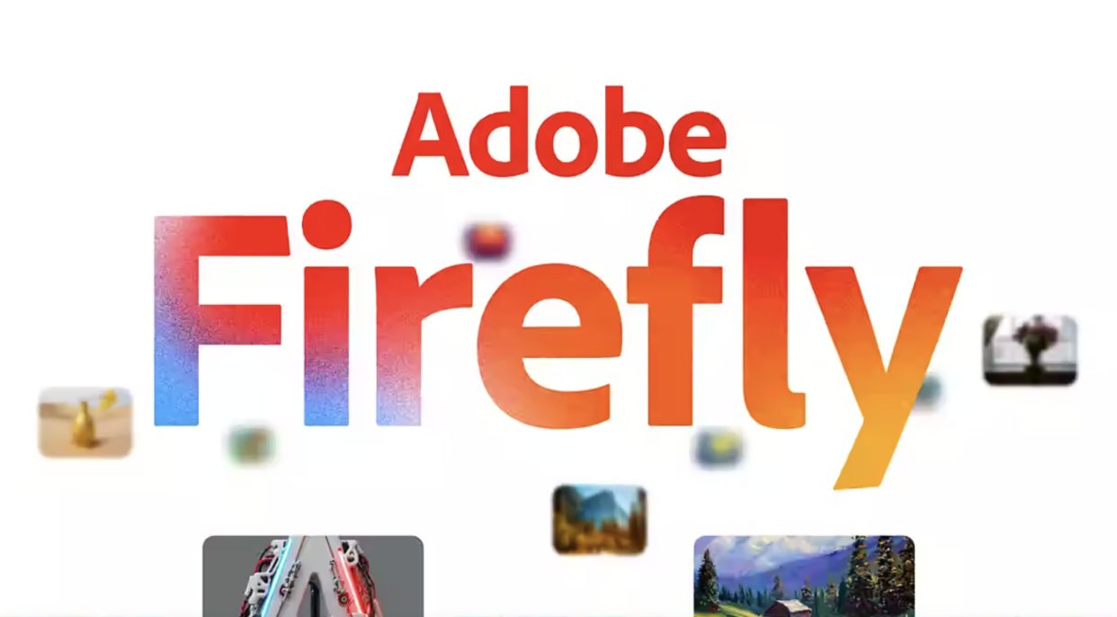  Adobe Firefly logo. 