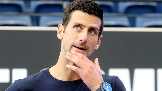 Dubai Tennis Championships 2023: Novak Djokovic hits practice