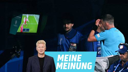 Stefan Effenberg hat eine klare Meinung zu der Schiedsrichter-Entscheidung aus dem Spiel Deutschland gegen Dänemark (Bild: Sport1)