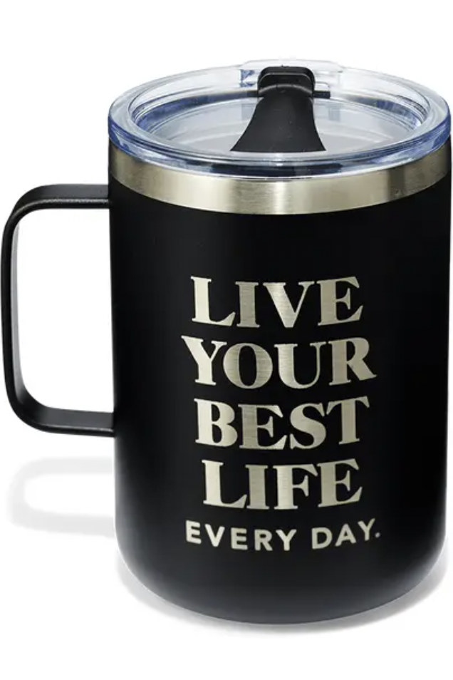 Oprah Daily Live Your Best Life™ Travel Coffee Mug - The Oprah Daily Shop