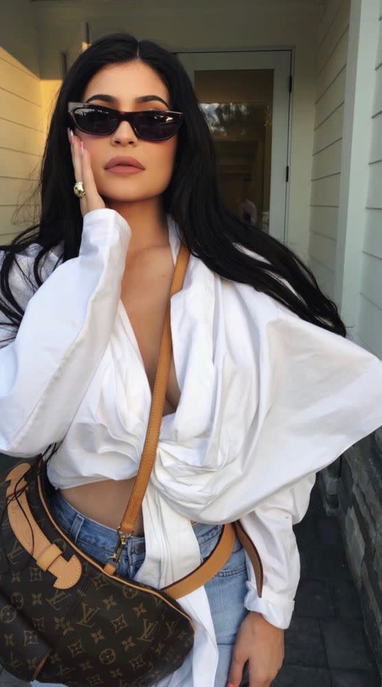 Kylie Jenner buys a superfan a $2,000 Louis Vuitton backpack