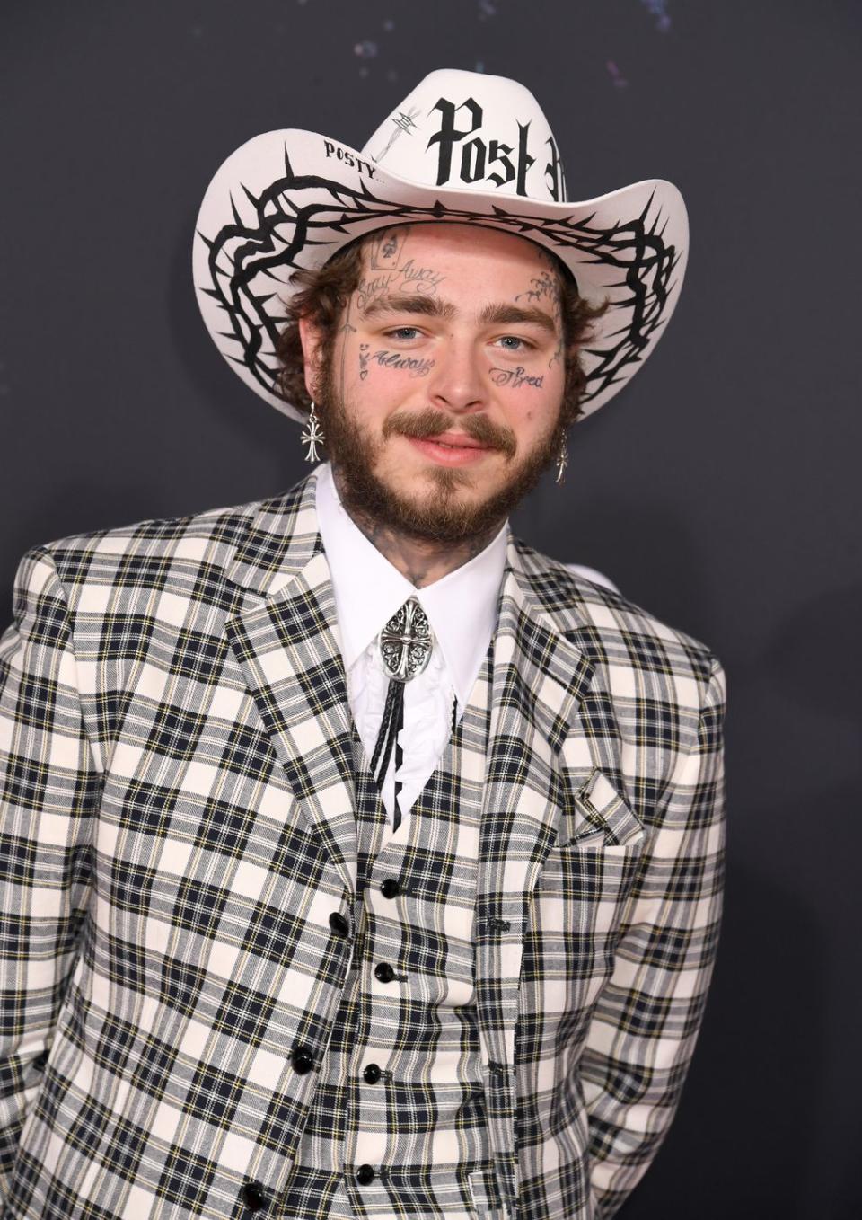 <p>Malone has been riding high since the release of his single "Sunflower" in November 2018. The song, which was produced for the soundtrack of <em>Spider-Man: Into the Spider-Verse, </em>stayed atop the charts for several months and earned Malone two Grammy nominations, including one for Record of the Year. The track helms from his third studio album, <em>Hollywood's Bleeding.</em></p>