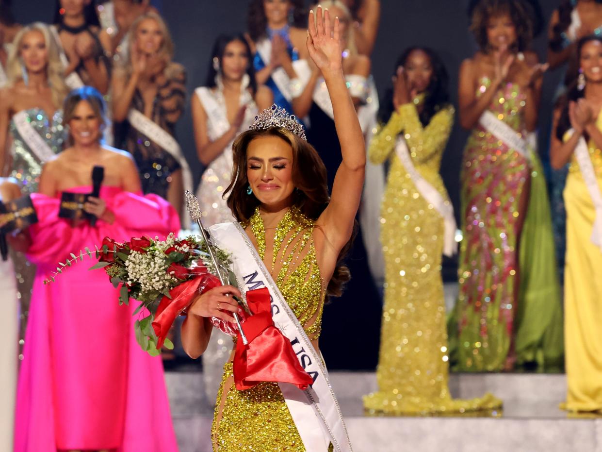 Miss Utah Noelia Voight was crowned Miss USA in 2023.