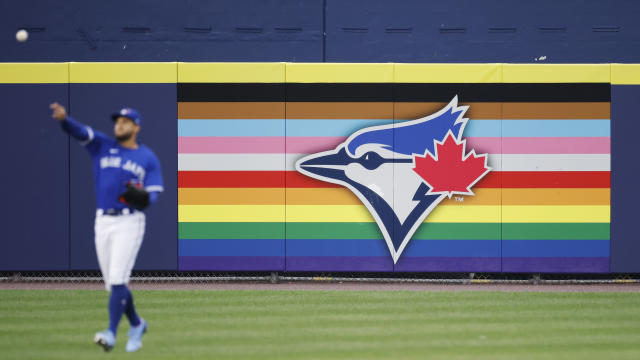 toronto blue jays pride shirt