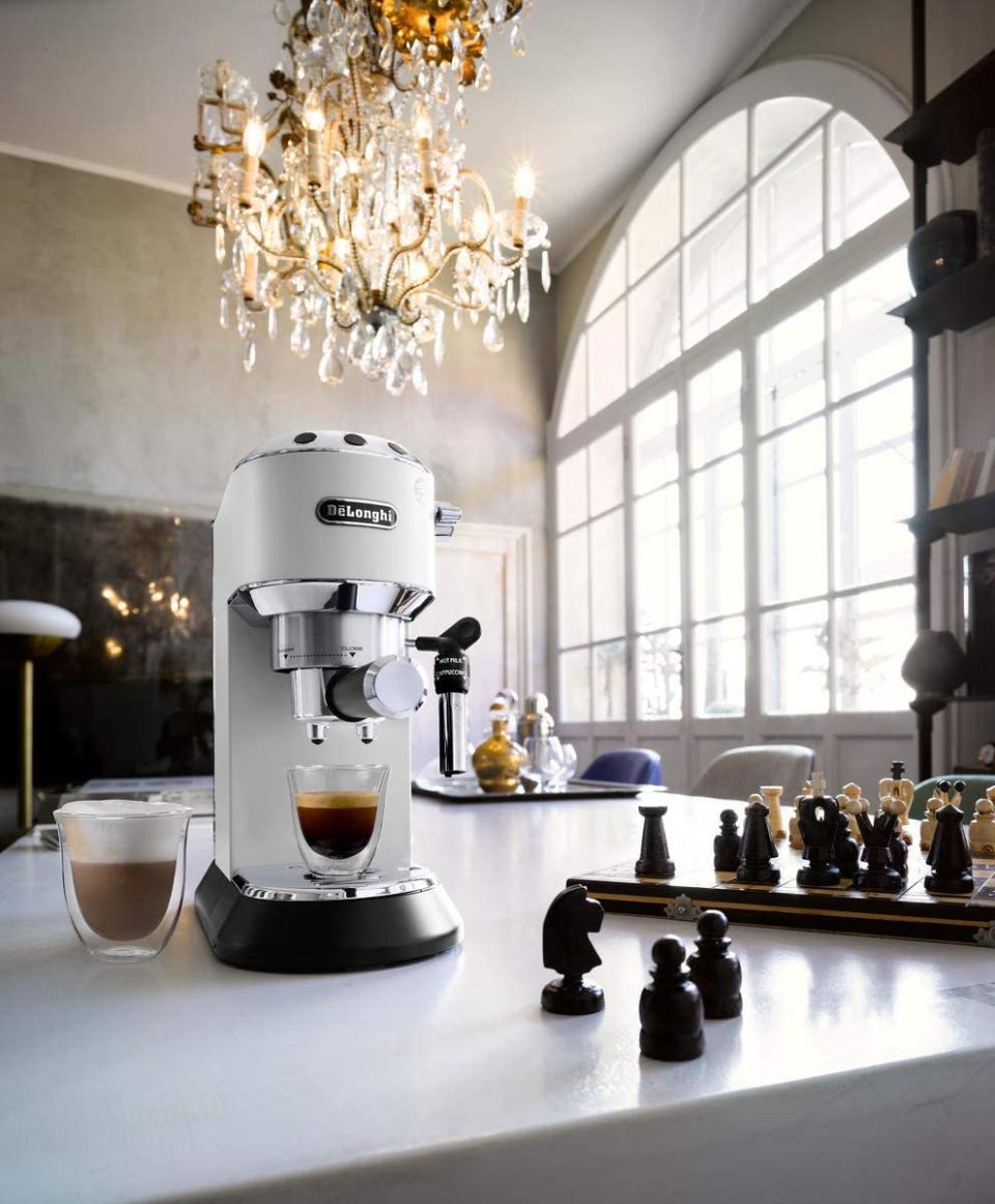 The De'Longhi Dedica Style is a good looking addition to any countertop. (Photo: Amazon)