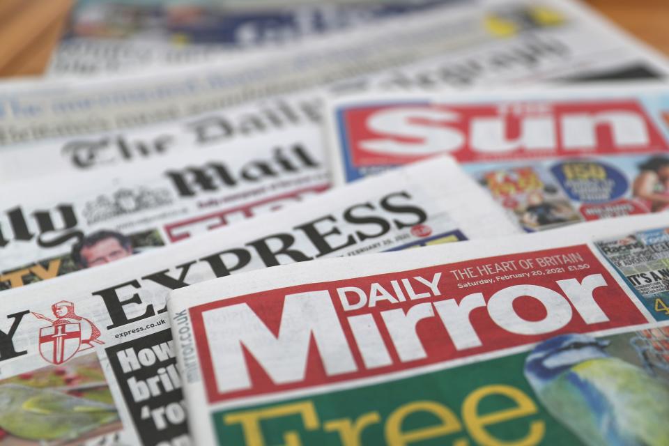 Newspaper group Reach said both print and digital revenues fell in the third quarter (Andrew Matthews/PA) (PA Archive)