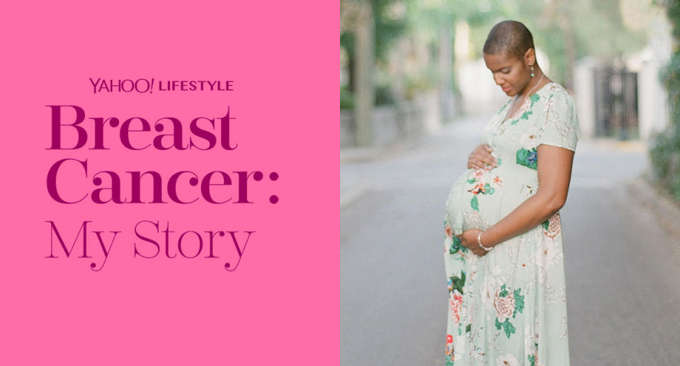 Khim Owens-Baggett found out she was pregnant right after being diagnosed with breast cancer. (Photo: <a href="http://kindledphotography.com/" rel="nofollow noopener" target="_blank" data-ylk="slk:Kindled Photography" class="link ">Kindled Photography</a>)