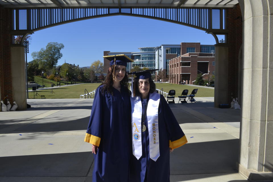 Pat and Melody started school together and graduated side-byside. / Credit: Pat Ormond