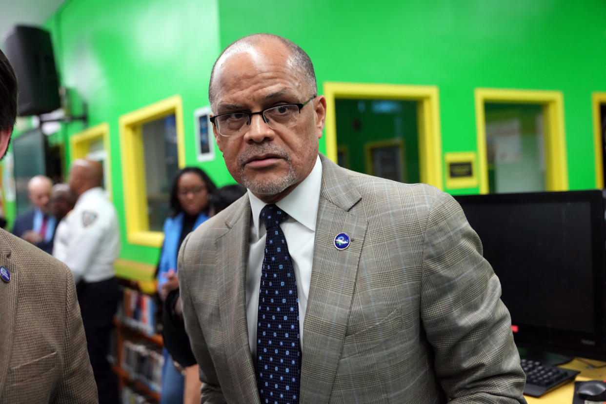 David C. Banks, the New York City schools chancellor, has already spoken publicly about a number of episodes following the outbreak of the war in Gaza. (Uli Seit/The New York Times)