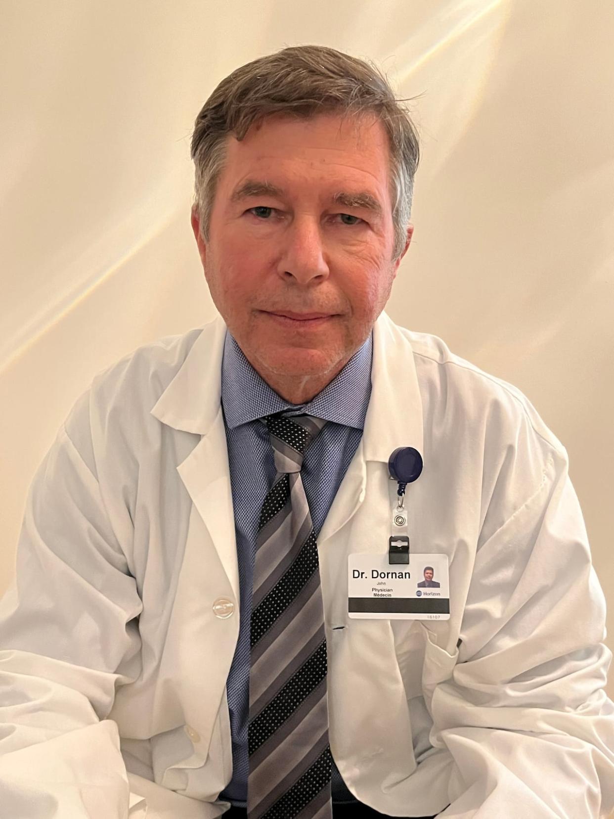 Dr. John Dornan, the former president and CEO of Horizon, is now working full-time for Horizon as an endocrinologist, he told CBC News last week. (Lawson Creamer - image credit)