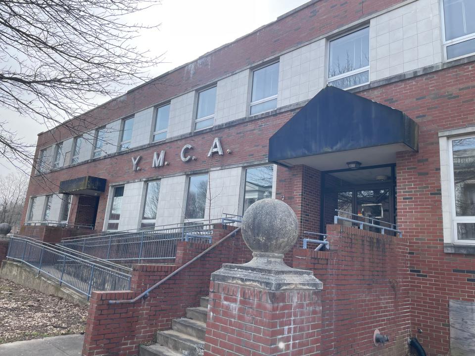 The old YMCA building in downtown Norwich. The property will eventually become the home of Mattern Construction., along with having other retail spaces.