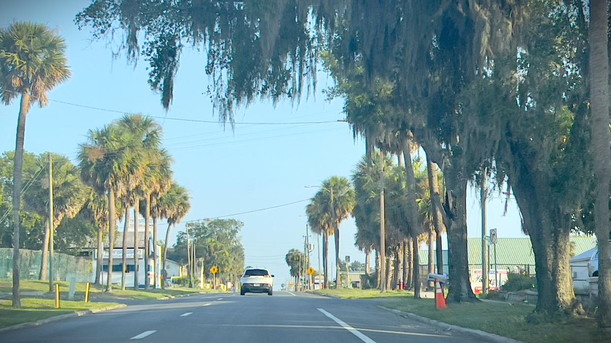 Bay Street, also known as State Road 19, near downtown Eustis, has few cars on a Sunday when this photo was taken but is much busier during school days.