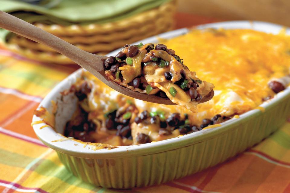 Tex-Mex Ravioli Casserole