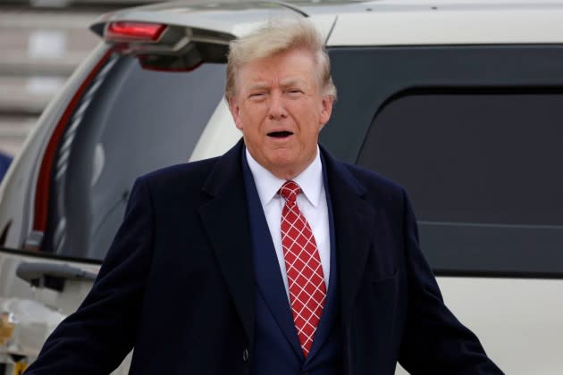 Former U.S. President Donald Trump Visits Scotland - Credit: Getty Images