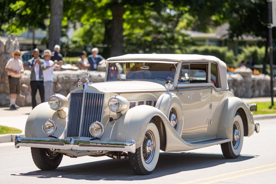 Car from 2022 Concours D'Elegance at Copshaholm. This year's event will be held July 8 at Studebaker National Museum in South Bend.