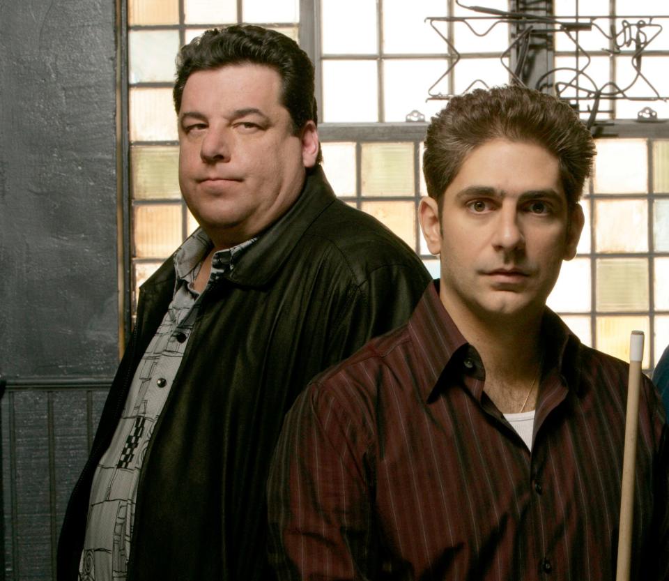 Steven Schirripa (left) and Michael Imperioli are coming to Phoenix for an event called "In Conversation with the Sopranos." Vincent Pastore will join them.