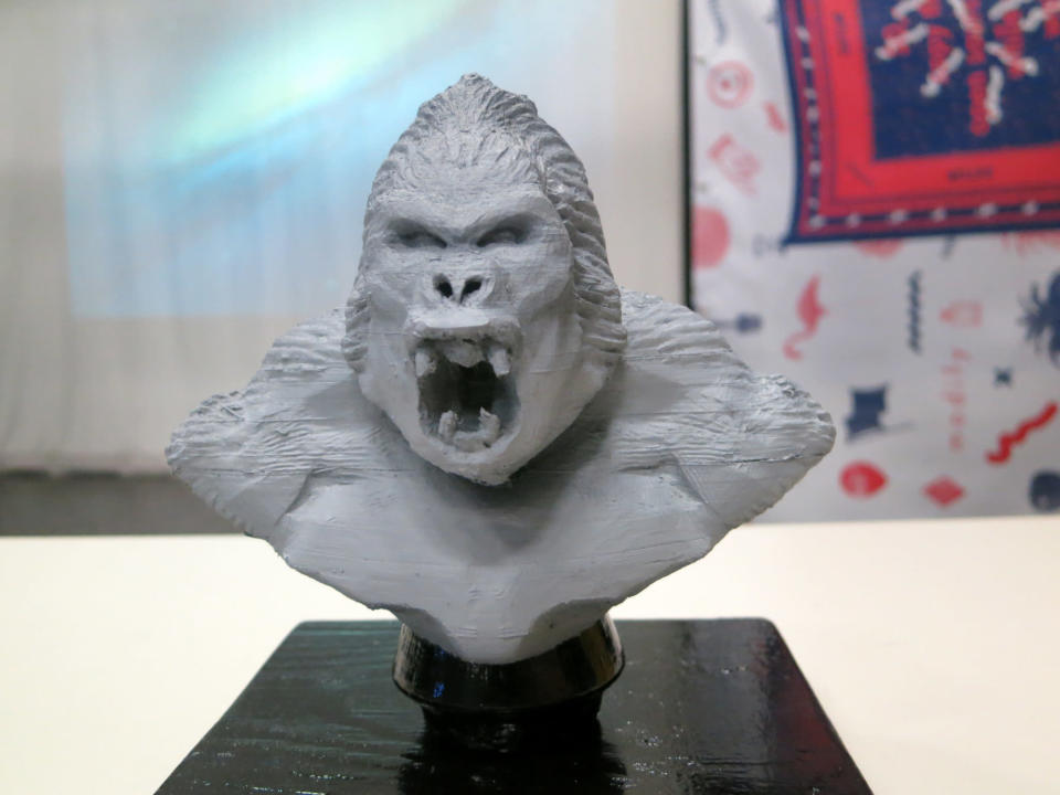 3d printing gorilla