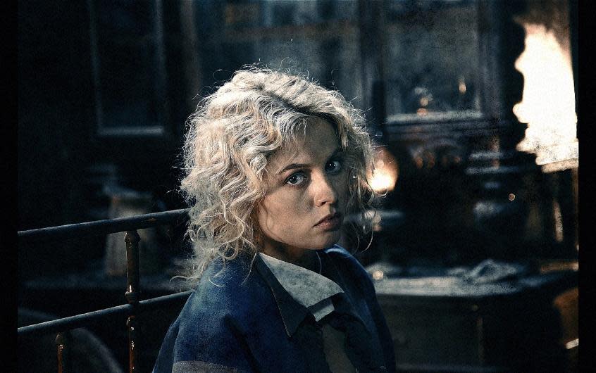 This image released by Sony Pictures shows Yanina Studilina in a scene from "Stalingrad." (AP Photo/Sony Pictures)