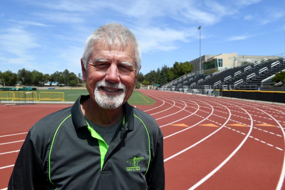 Tom King will finish his long coaching career by overseeing the Moorpark High track and field team on its home track at the CIF-Southern Section finals on Saturday and then for the CIF-SS Masters the following weekend.