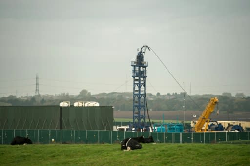 The British government has imposed a moratorium on fracking at Cuadrilla Resources' site at Preston New Road