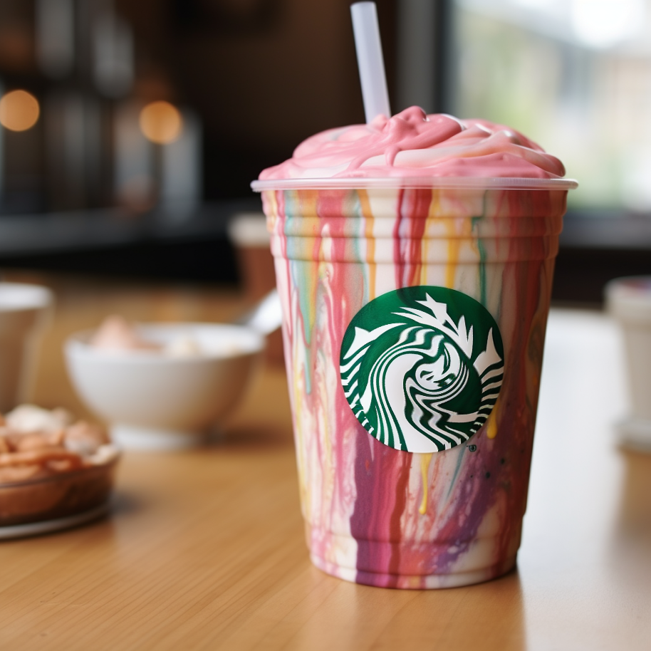 Washington's bubblegum frappuccino