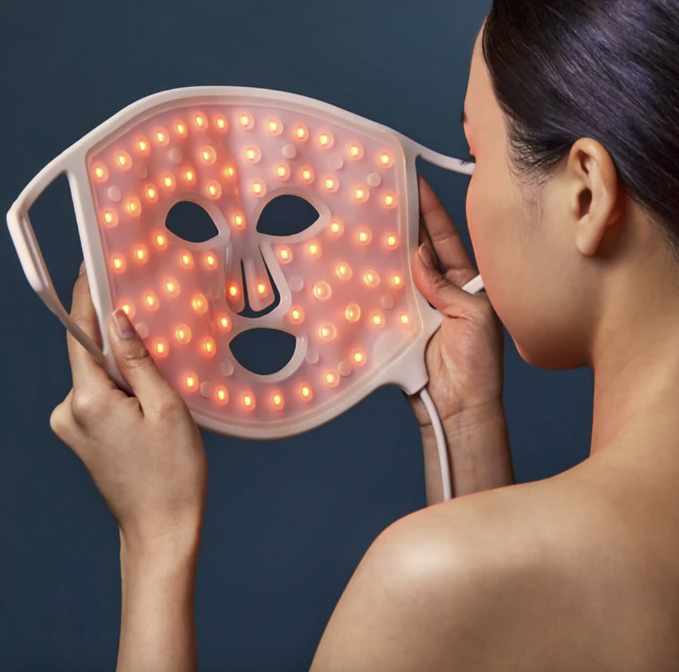 The CurrentBody LED mask is easy to use and takes just two weeks to see results. (CurrentBody)