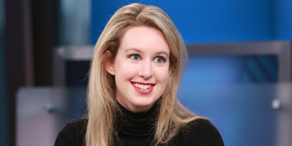 elizabeth holmes in black turtleneck