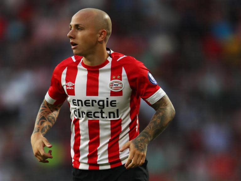 Manchester City are weighing up whether to re-sign PSV Eindhoven full-back Angelino in a €6million (£5.4m) deal.The Premier League champions can trigger a buy-back clause in the 22-year-old’s contract, having sold him to the Dutch club last summer.Angelino, who has reportedly attracted interest from Paris Saint-Germain, would provide low-cost cover for Oleksandr Zinchenko and Benjamin Mendy at left-back.Though initial reports in Europe suggested that City’s buy-back clause stood at €12million, the figure is understood to be only half that amount.Angelino joined City as a 15-year-old in 2012, making two appearances, including one in a Champions League qualifier at the start of Pep Guardiola’s reign.The full-back spent time on loan at New York City, Girona, Mallorca and NEC Breda before moving to PSV on permanent basis.Despite being a Spain Under-21 international, Angelino would qualify as a homegrown player as he spent more than three years registered with City before his 21st birthday.Zinchenko is currently Guardiola’s first-choice left back, having established himself in the role amid Mendy’s persistent fitness struggles.Mendy was signed for £51m in the summer of 2017, but has made only 22 appearances in the two years since due to a combination of injury and indiscipline.It is thought that Angelino’s return would not mark the end of Mendy’s City career, but the 24-year-old would suddenly find himself competing with two players in his position rather than one.